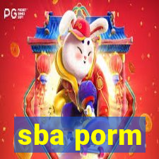 sba porm